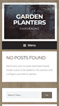 Mobile Screenshot of gardenplanters.net